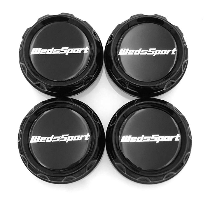 Hub accessories CarDIY Quality 4PCS/set 60mm Wheel Center Cap WEDSSPORT