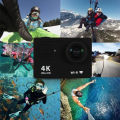 O.SHINE D800R 4K Ultra HD Action Sports Camera  WiFi Waterproof Body Camera Outdoor Dash Camcorder. 