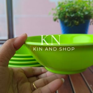 6 Mangkuk melamin super tebal bulat 7 inch mangkuk sop bakso  es buah dan lainnya
