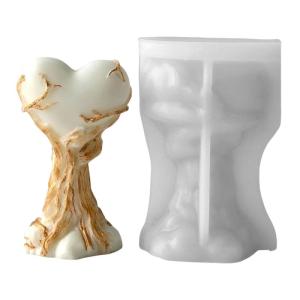 Flexible Silicone Mold Heart Shape Crafting Supplies Home Decors Mold Suitable for Crafting