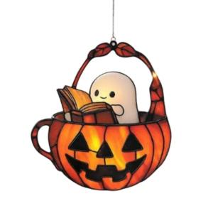Acrylic Halloween Window Hanging Decors For Indoors Outdoor Fall Parties Home Decoration Durable Unbreakable Design