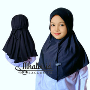 HIJAB SEKOLAH BERGO ANAK BAHAN ADEM DAN TEBAL COD