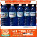 liquid detergent Ocean Fresh Laundry Detergent Liquid 1 Liter. 