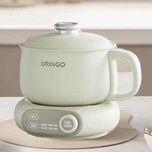 Electric Multi-Purpose Cooker Split Hot Pot Rice Cooking Household Student Dormitory Frying Pan 1.2L