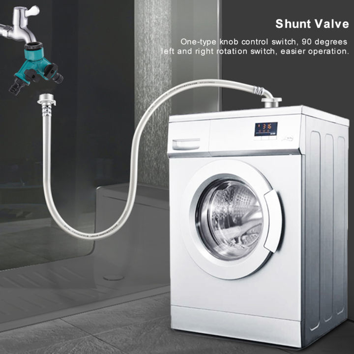 Household Y Shunt Adapter Connector Garden Hose Faucet Switch On / Off ...