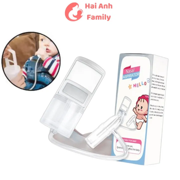 Dụng cụ hút mũi kéo tay thế hệ mới chất liệu nhựa nguyên sinh, lực hút mạnh an toàn cho bé