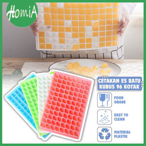 Cetakan Es Batu Kubus 96 Kotak
