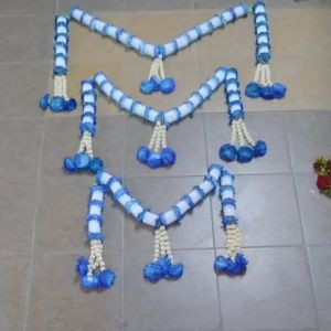 Lori Malai 3 size blue and white