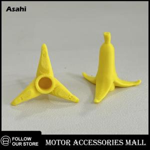 💖💓【Special price】💖💓Asahi Motor ฝาปิดวาล์วยางรถยนต์ลายกล้วยตลกฝาครอบวาล์วลมยางรถสำหรับรถยนต์รถจักรยานยนต์รถจักรยาน