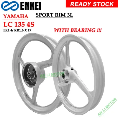 ENKEI 3L SPORT RIM HONDA RS 150 YAMAHA LC 135 4s Y 125 ZR/ LC 135 5s (with bearing)