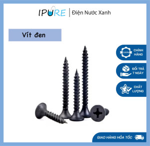 Vít đen đầu bằng 100g bắn trực tiếp vào gỗ sắt thạch cao (nhiều kích thước)
