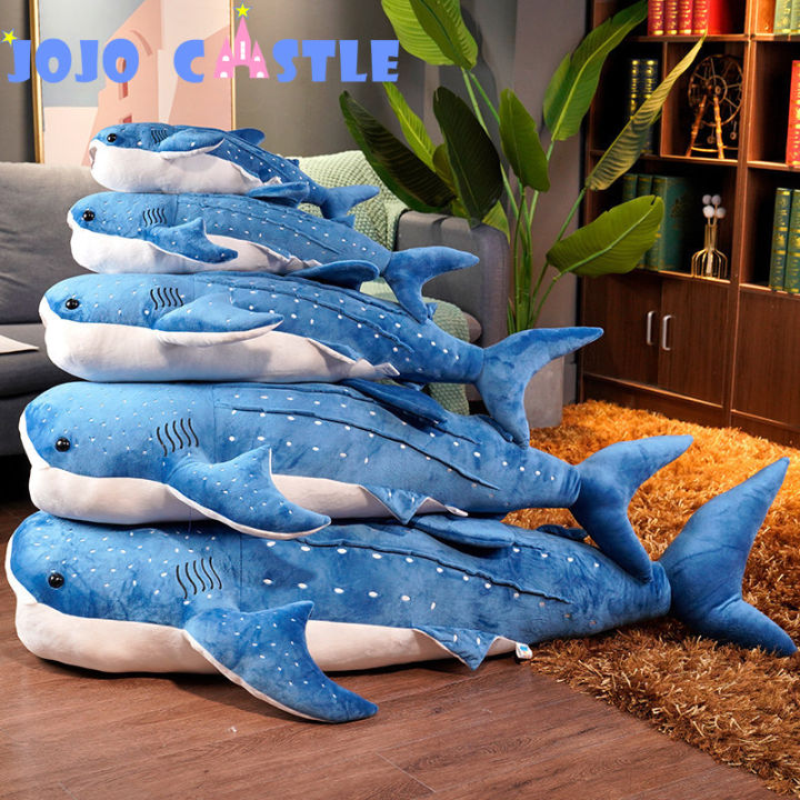 JOJO CASTLE Giant Size Whale Plush 50/75/100/125/150cm New Blue