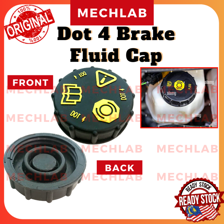 New Genuine Dot 4 Brake Fluid Cap / Filling Cover Brake Fluid Reservoir