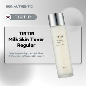 TIRTIR Milk Hydrating Toner 150ml – Milky Lightweight Toner Deep Moisture & Soothing for All Skin Types | Korea Skincare