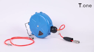 Functional Garden Hoses Reel with Wear Resistant PU Material 180° Swivel Hoses Reel for Long Lasting Performances