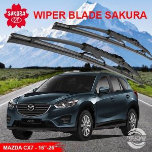 Wiper Kaca Depan CX7 Wiper Mobil SAKURA