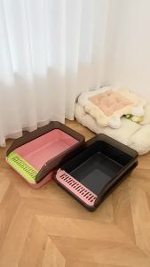 Semi-Enclosed Extra Large Cat Litter Anti-Tracking Anti-Splash Odor Control
