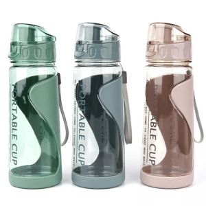 Botol Minum Olahraga 570ml Portable Bottle Lengkap Dengan Tali Sports Drinking Bottle