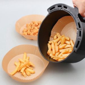 Set 100 Giấy Lót Cho Nồi Chiên Không Dầu -Giấy Thấm Dầu Đa Năng Tiện Dụng