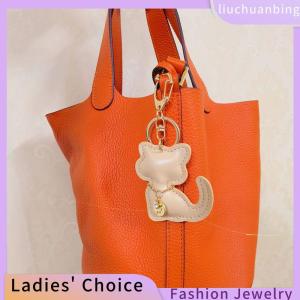 [COD] liuchuanbing Jewellery Cartoon Kitten Bag Pendant Creative Car Keychain Pendant Kitten Mobile Phone Case Patch Wristband Pendant