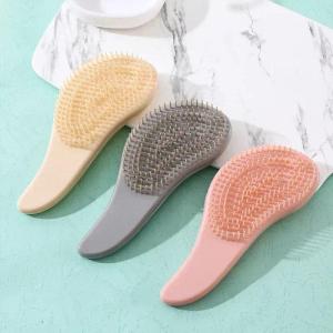 Smooth Hair Brush Plastic Mini Massage Comb Hairbrush Detangle Shower Hairbrush Comb Barber Salon Professional Hair Styling Tool H260729