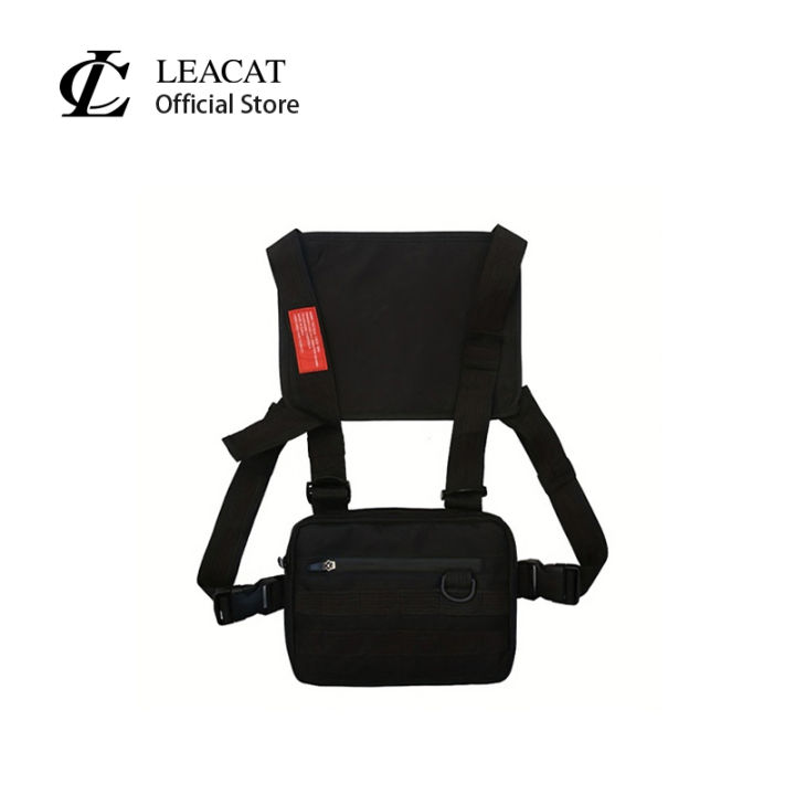 Leacat New Chest Rig Men Bag Casual Function Outdoor Style Chest Bag Small  Tactical Vest Bags Streetwear For Male Waist Bags Kanye Lazada PH