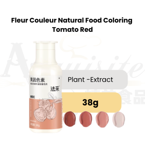 Fleur Couleur Natural Food Colouring Tomato Red Plant-Extract 38g