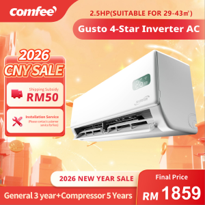 Comfee CFS-22VGP 2.5HP Smart Control Inverter Air Conditioner / Aircond / Air Cond
