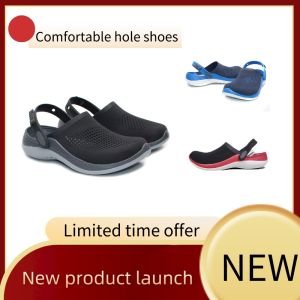 CROCS Classic Clog Sandals Women Slippers Flat Bottom Slippers Outdoor Casual Shoes Kasut Perempuan