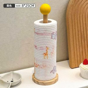 Paper Roll Holder Aesthetics Cling Film Holder Adjustable Compact No-punch Organize Cleaning Utensils