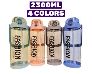Large Capacity 2L / 2000ml Sport Drinking Water Bottle with Straw Exercise Gym Portable Botol Air Besar S006 健身运动大容量吸管水瓶