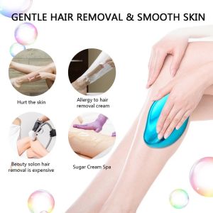 CCW Crystal Physical Hair Removal Eraser Glass Hair Remover Painless Epilator Easy Cleaning Reusable Body Care Depilation Tools