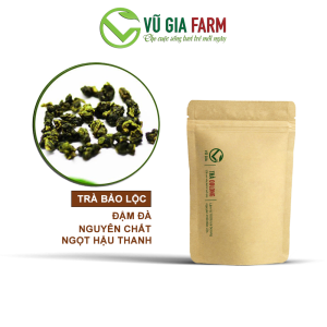Trà Olong ( Oolong/ Ô Long ) Nguyên Chất Bảo Lộc Vũ Gia (50g/túi) - Nguyên liệu nấu trà sữa trà trái cây thơm ngon - Giảm cân an toàn thanh nhiệt cơ thể tăng cường hệ miễn dịch sức đề kháng hỗ trợ hệ
