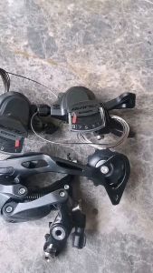 【Fast Shipping】ph Alivio M4000 9 Speed Shifter Groupset Rear Derailleur  MTB Mountain Bike Part
