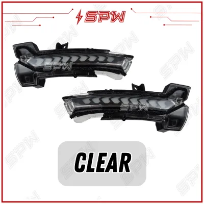 Perodua Ativa Alza Aruz / Toyota Raize Rush Veloz Side Mirror LED Dragon Scale Daylight DRL Turn Signal Indicator Sequential Signal Running Light
