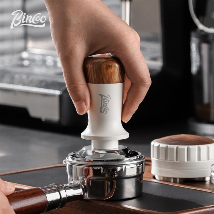BINCOO%20Coffee%20Tamper%20Base%20Walnut%20Storage%20Board%20Powder%20Dispenser%20Coffee%20Utensil%20Set%20-%20Image%205