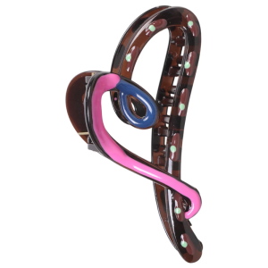 Hợp thời trang giọt dầu nơ cài tóc kẹp tóc răng cưa giữ vững tóc Claw Phụ kiện tóc cho phụ nữ văn phòng cô gái kiểu tóc khác nhau