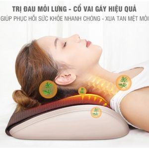 [HCM]Máy (đệm) massage lưng cổ vai gáy đa năng YIJIA YJ-M3 - Rung và nóng - GIÁ RẺ