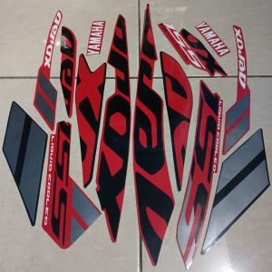 stiker striping yamaha aerox 2019 merah lis body standar berkualitas original