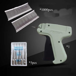 1set High-Speed Clothing Label - 1000 Barbs 5 Needles DIY Apparel Tagging for Garment Price Tags