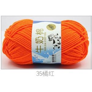 Benang Rajut Katun Quality Impor Big Ply / 5ply Milk Cotton yarn crochet yarn