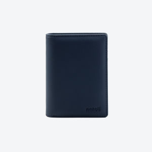 Ví da nam nữ dáng đứng Natoli gập đôi bóp đựng thẻ đựng tiền cao cấp Simple Vertical Wallet V3