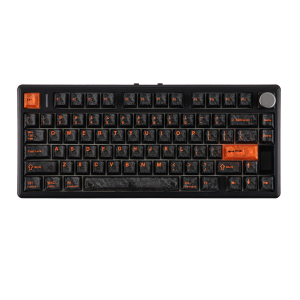 EPOMAKER TH80 V2 PRO 75% ANSI US Layout Wired/Bluetooth/2.4Ghz Wireless Mechanical Gaming Keyboard with Screen/ Knob & 10000mAh