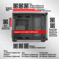 Armaggeddon AQUARON X CURVE Fish Tank Design Gaming PC Case with Dual Chamber | See Thru Side Panel. 