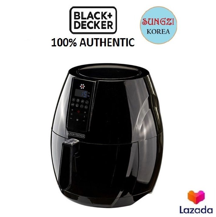 BLACK DECKER Digital Oil Free Korean Air Fryer BXEO1902 A 7.8L