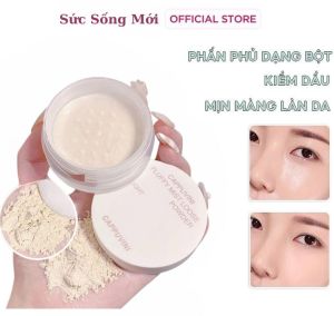 Phấn Phủ Khoáng Chống Dầu Giữ Màu Trang Điểm Dạng Bột Tone Up Cappuvini Trang Điểm Chống Thấm Nước Lâu Trôi Không Dính Che Khuyết Điểm Kiểm Soát Dầu