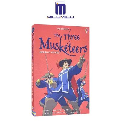 The Three Musketeers Graphic Novel Original English literary novels books