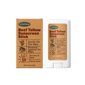 WoodSleep Butter Protective Stick Moisturizing Moisturizing Matte Non-Greasy Refreshing Protective Stick Portable Design