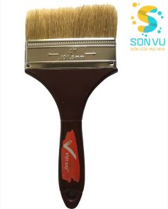 VIỆT MỸ - CỌ QUÉT SƠN CÁN NÂU - LOẠI 1 INCH 2 INCH 3 INCH 4 INCH - LÔNG MỊN - DỄ THI CÔNG