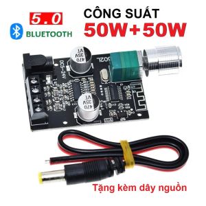 165 Mạch Loa Bluetooth 5.0 DC 5-24V 2 Kênh 50w + 50w Mạch khuếch đại Âm thanh không dây ZK502L ZZ502L